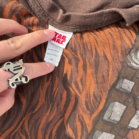 Y2K Star Wars Chewbacca Tee NWOT - Picture 3 of 3